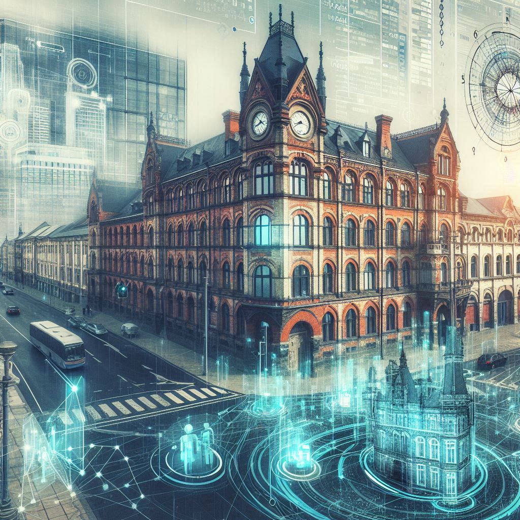 Machine Learning is revolutionizing urban planning in historic areas © AI Illustration