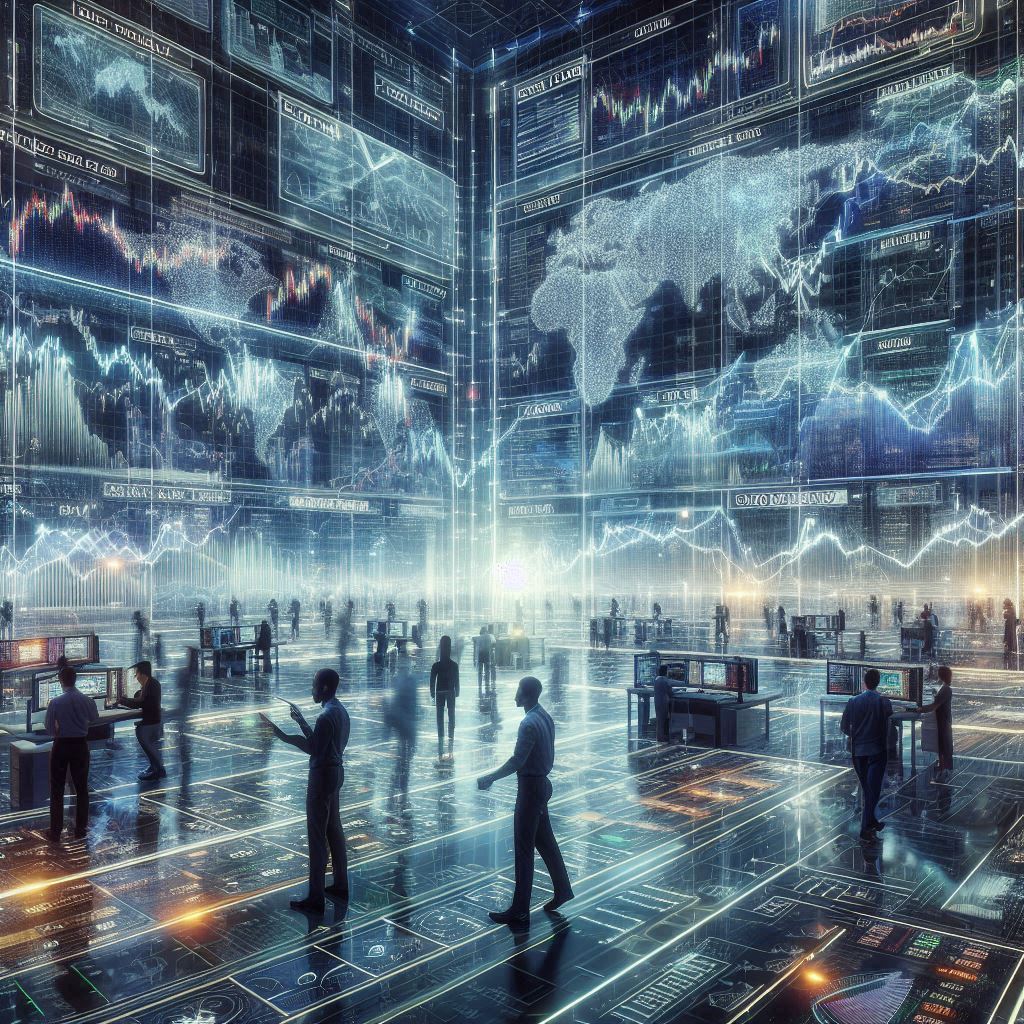 Dynamic interplay between different trader types © AI Illustration