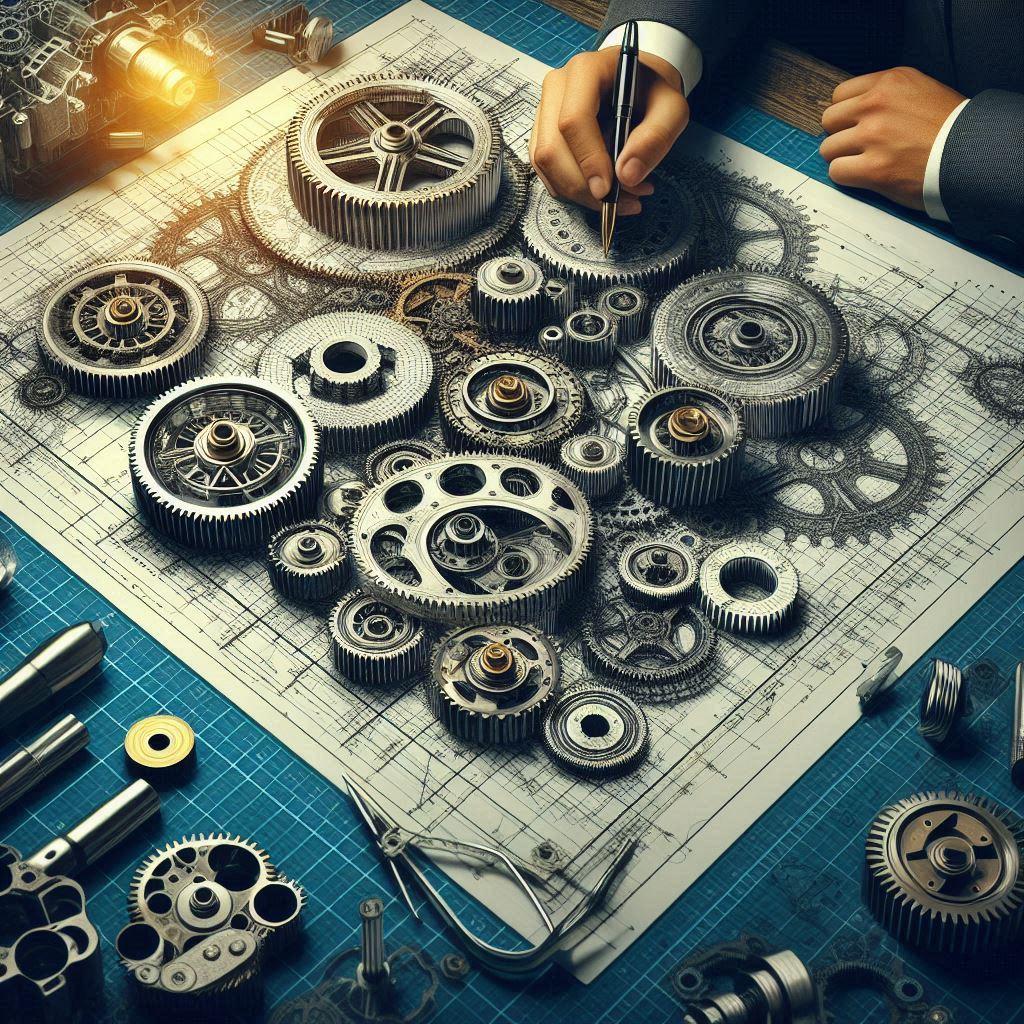 Reverse Engineering skills in Mechanical Engineering © AI Illustration