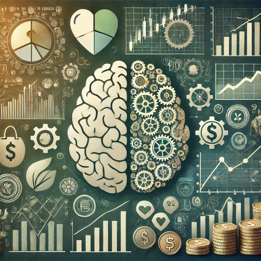 Financial Engineering Emotional Intelligence EQ © AI Illustration