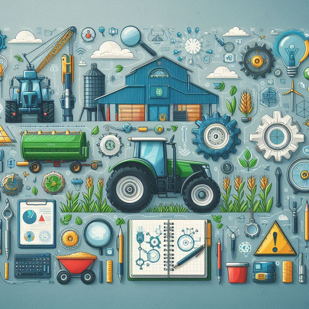 Agricultural Engineering Fundamentals © AI Illustration