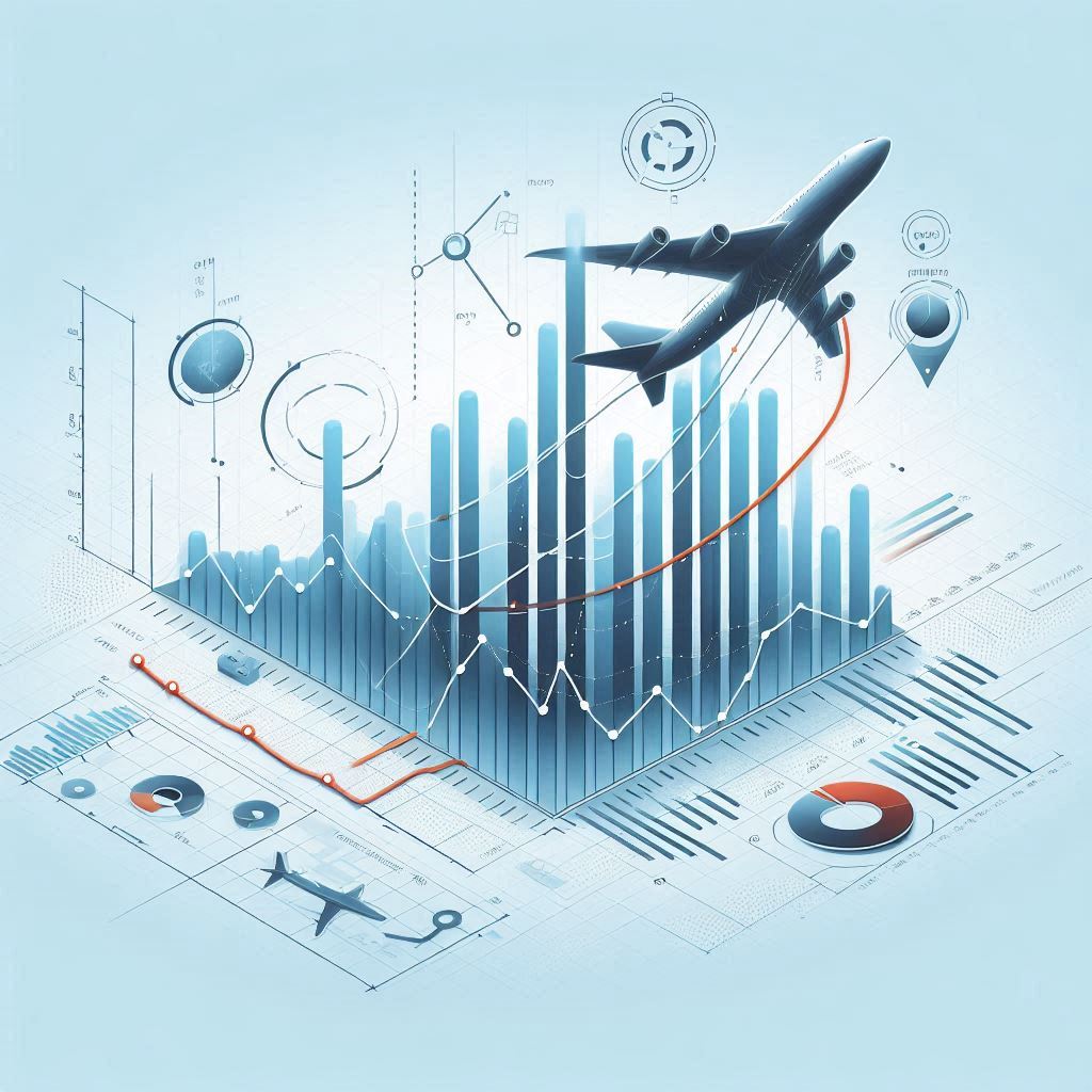 A Graph Representing Aviation Safety © AI Illustration