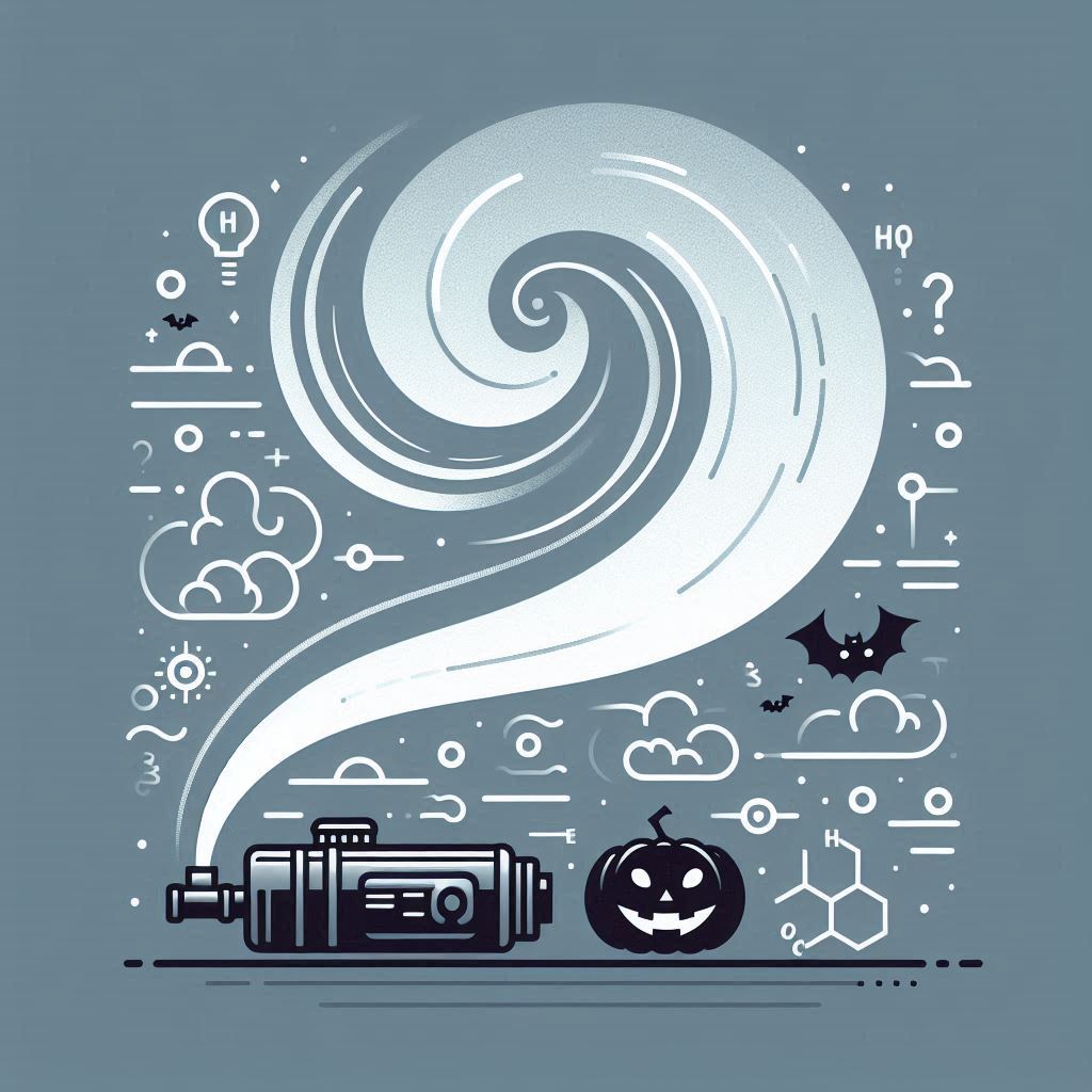 Halloween Fog Machine © AI Illustration