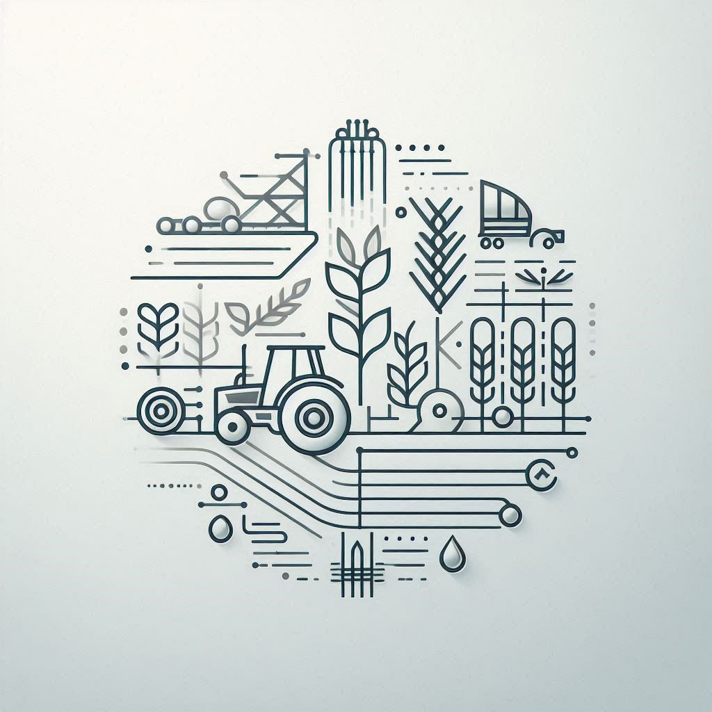 Agricultural Engineering an AI Illustration