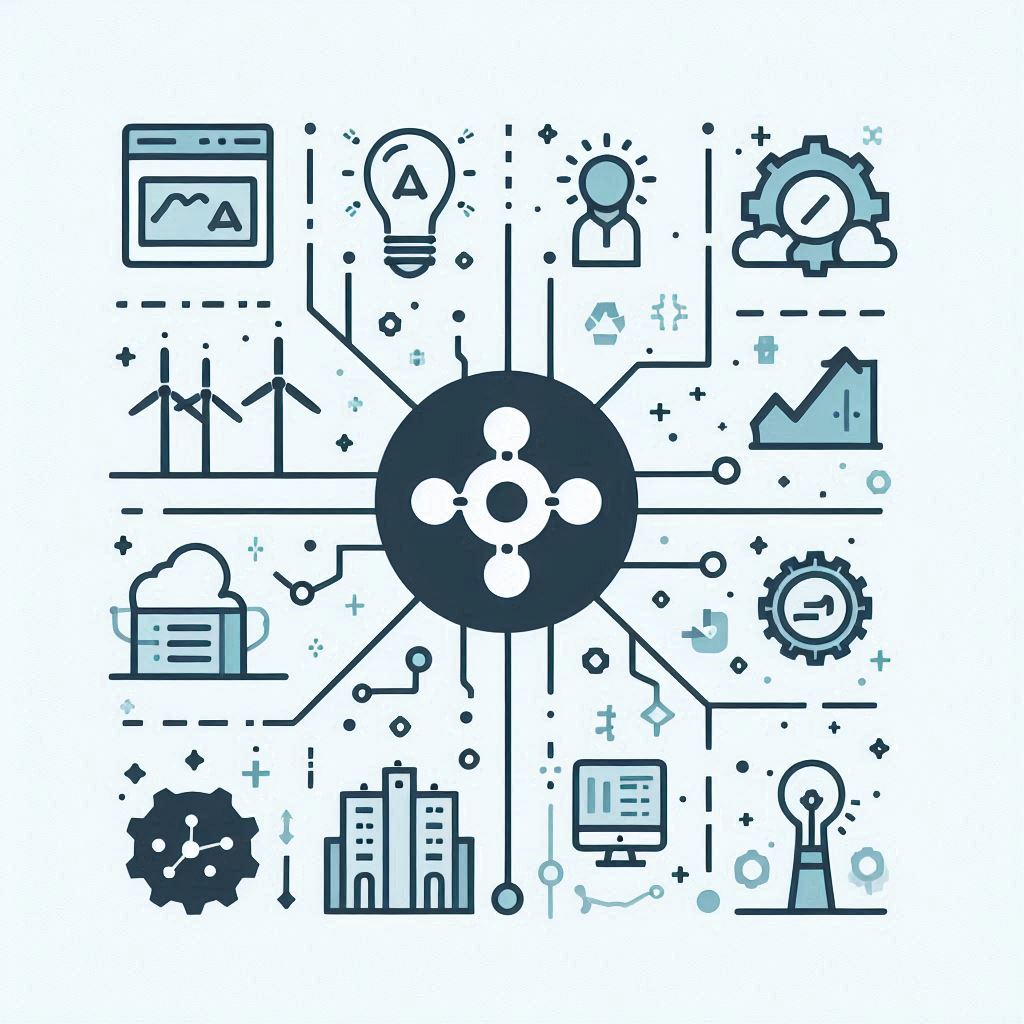 Integration of Machine Learning with Smart Grid Technology © AI Illustration