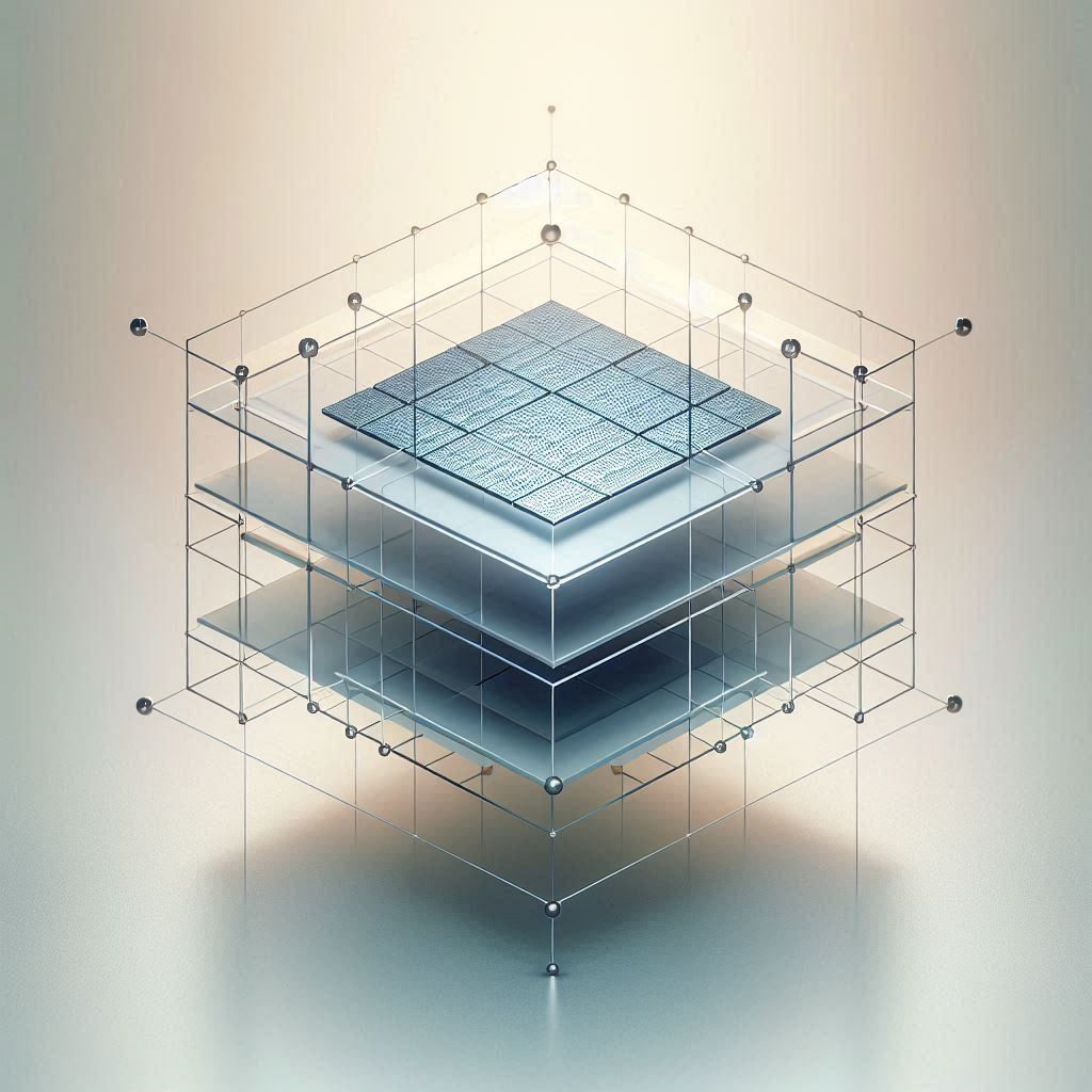 A Cross-Sectional view of a Perovskite Solar Cell © AI Illustration