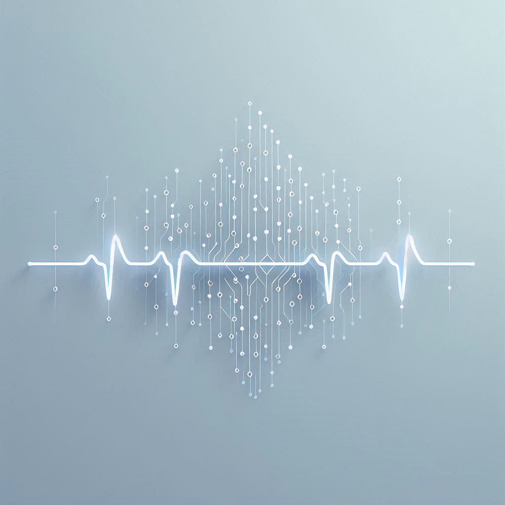 An Electrocardiogram (ECG) Illustration © AI Illustration