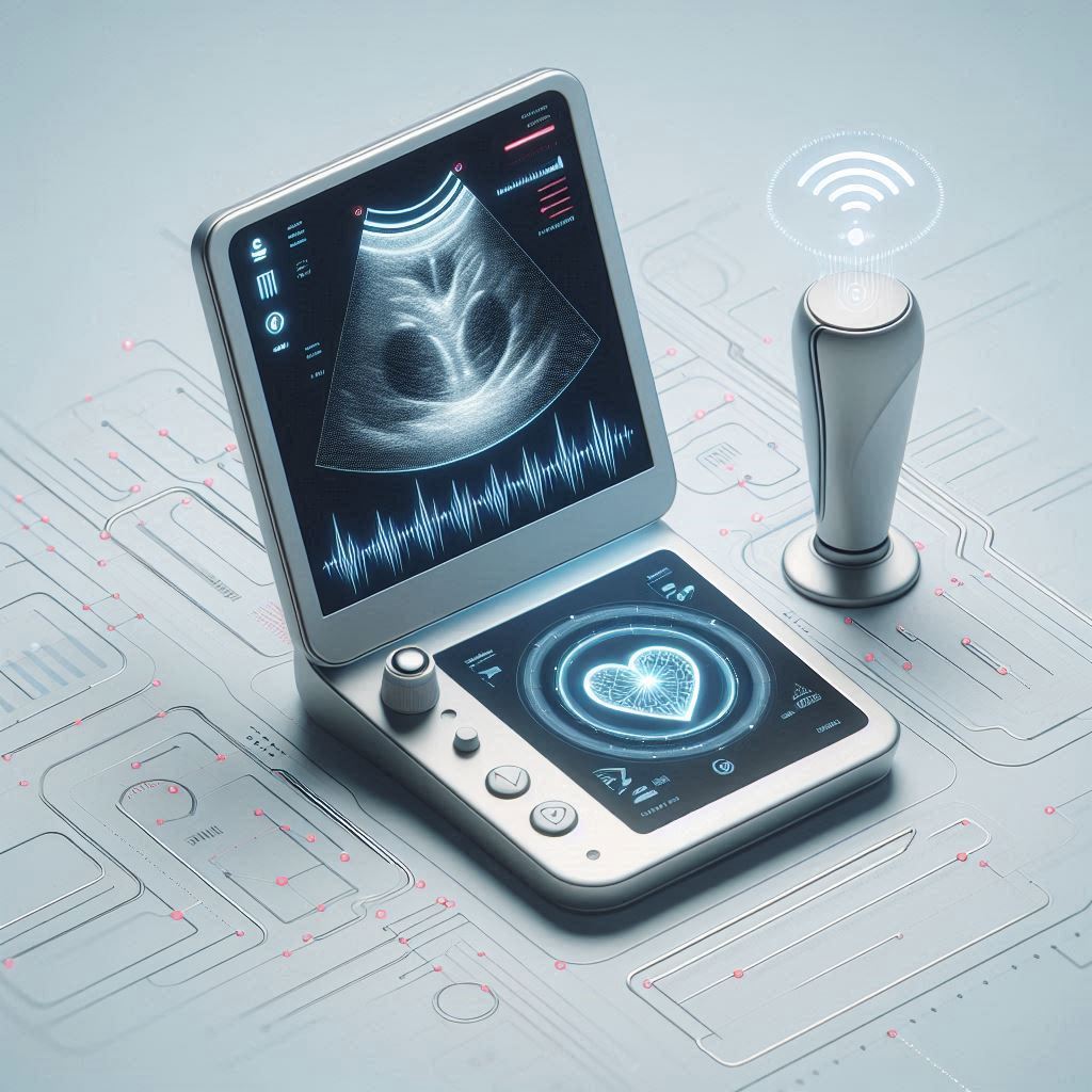 A Futuristic Ultrasound Machine © AI Illustration