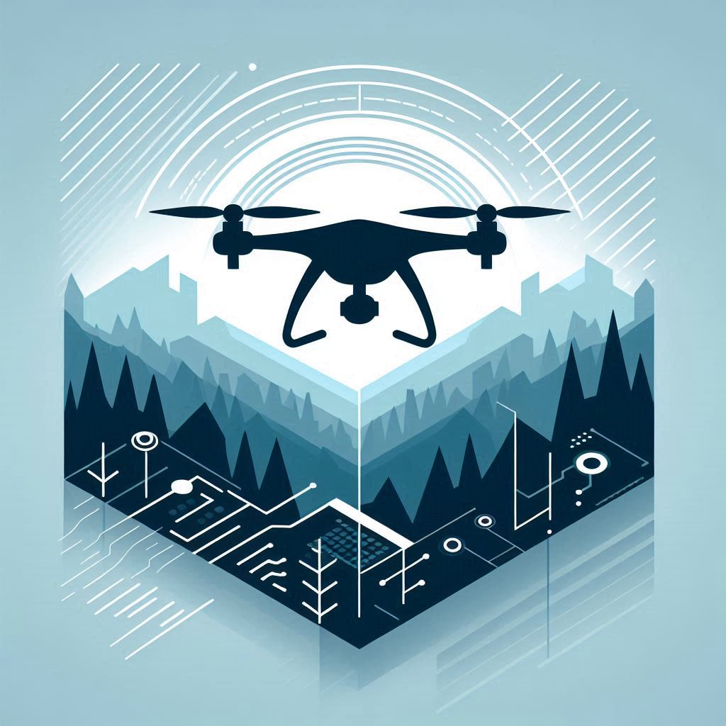 Drones in Search and Rescue Missions © AI Illustration