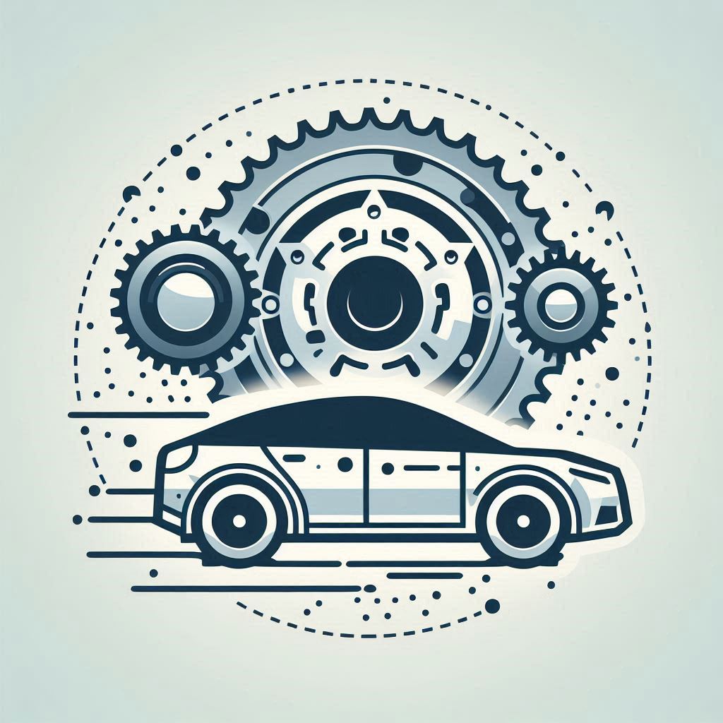 Three-Gear Illustration © AI Illustration