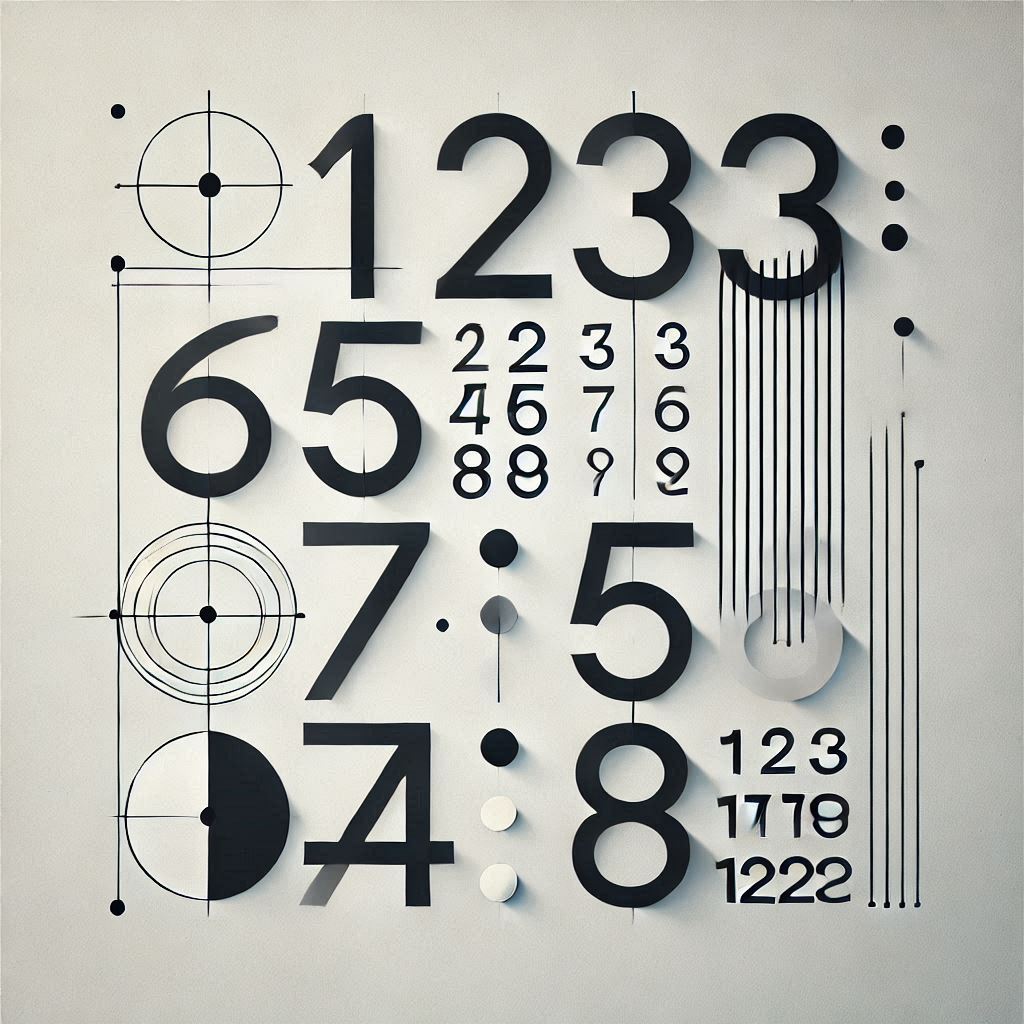 Numerical Sequences © AI Illustration