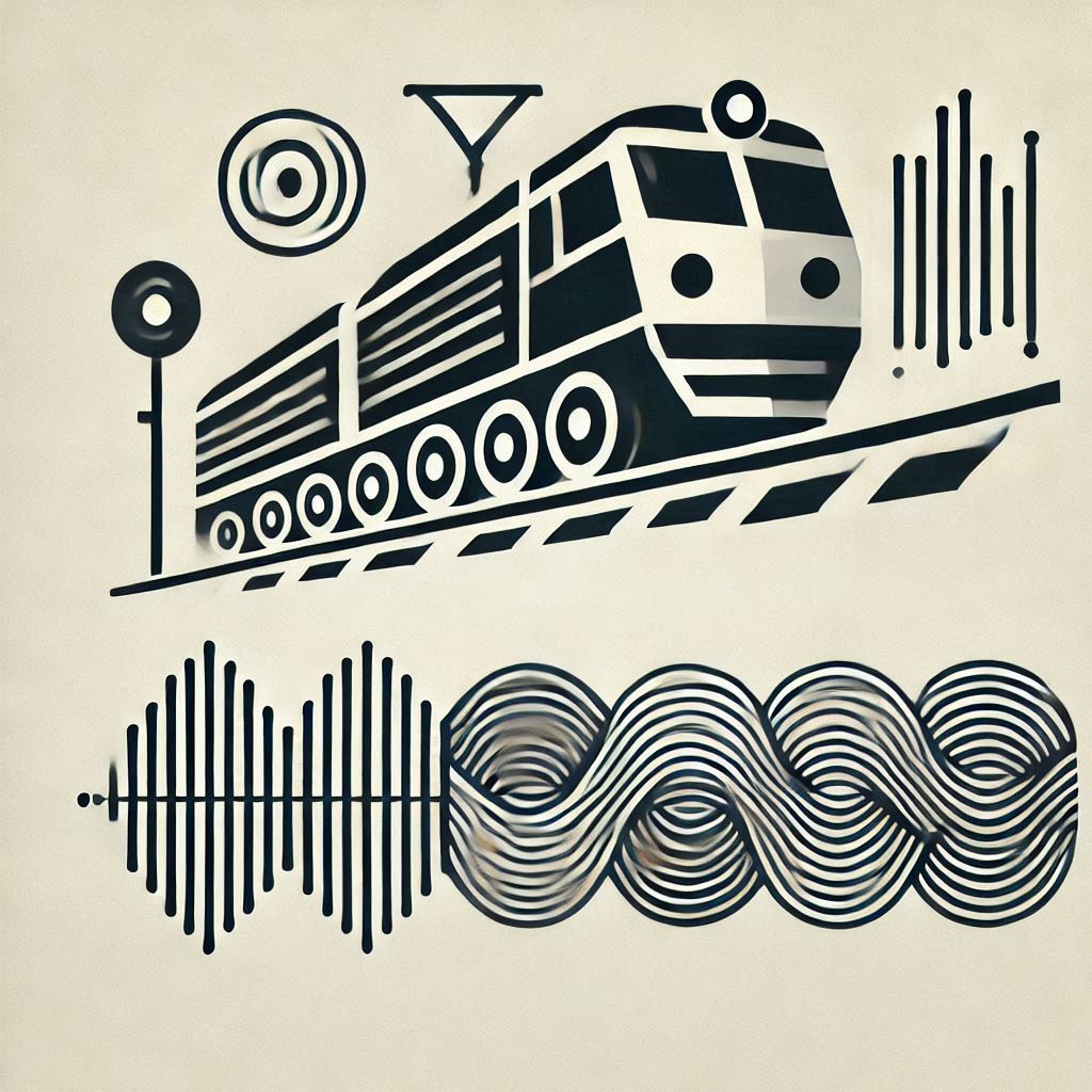 Railway Vibration Control © AI Illustration