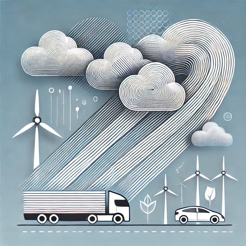 Sustainability in Transportation © AI Illustration