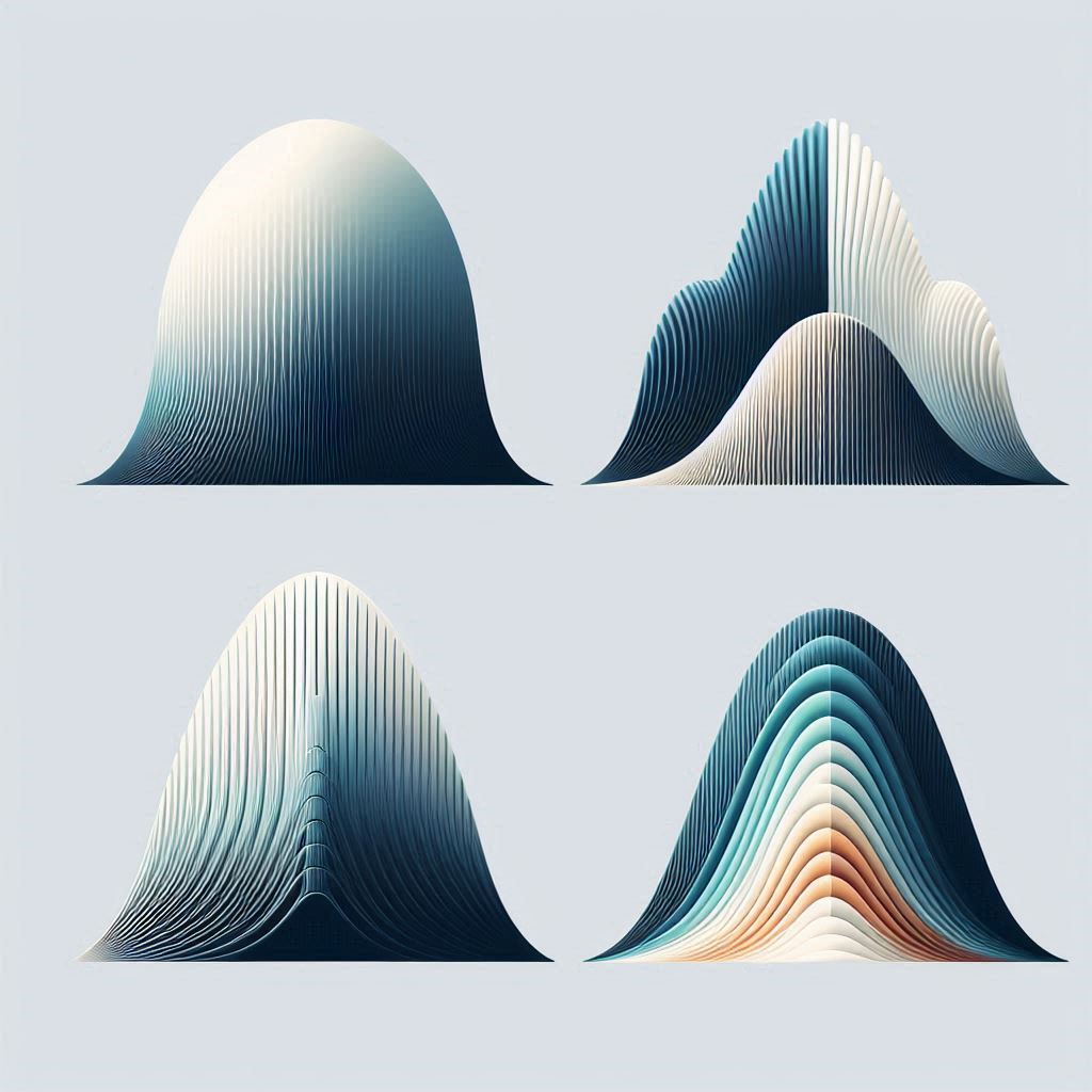 Probability Distributions in Engineering © AI Illustration