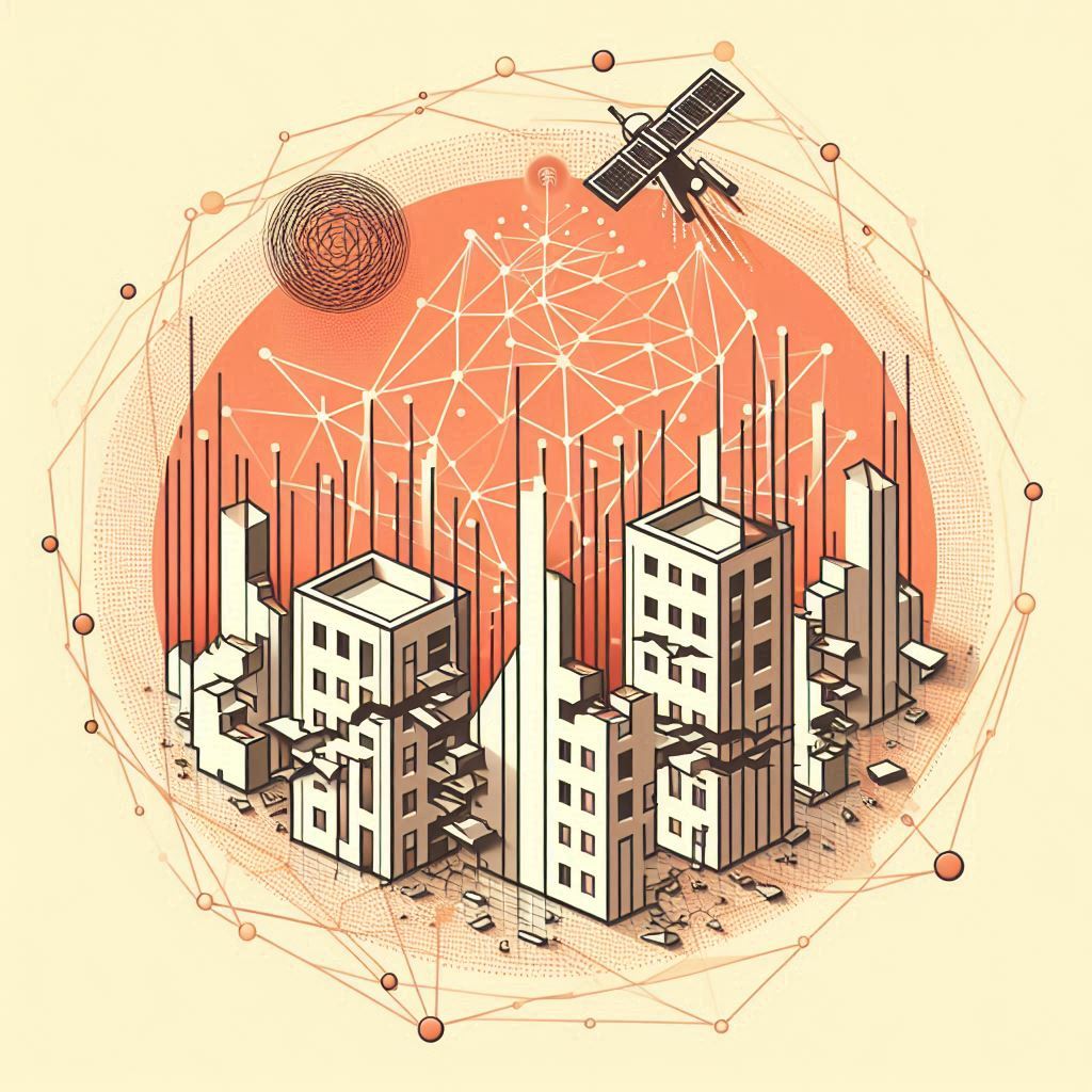 AI-driven Earthquake Damage Assessment © AI Illustration