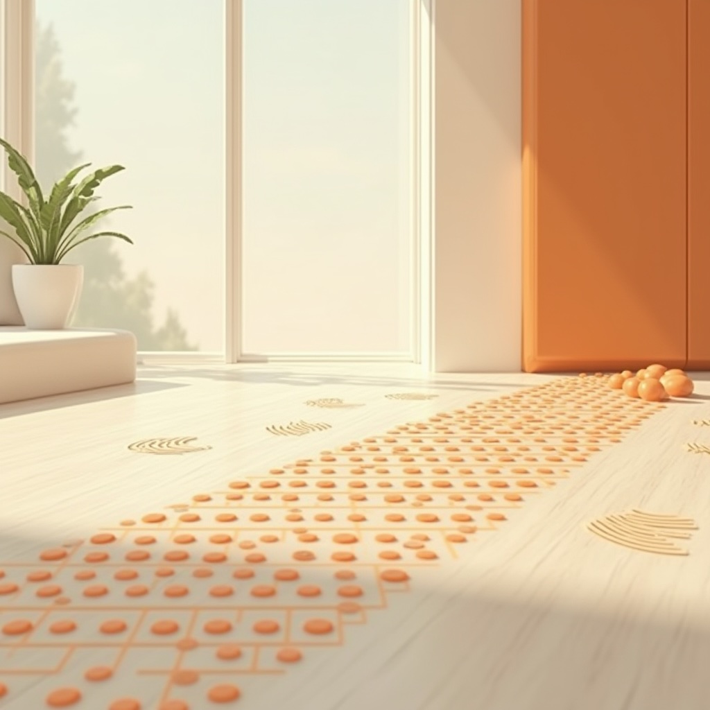 A Smart Acupressure Flooring System © AI Illustration