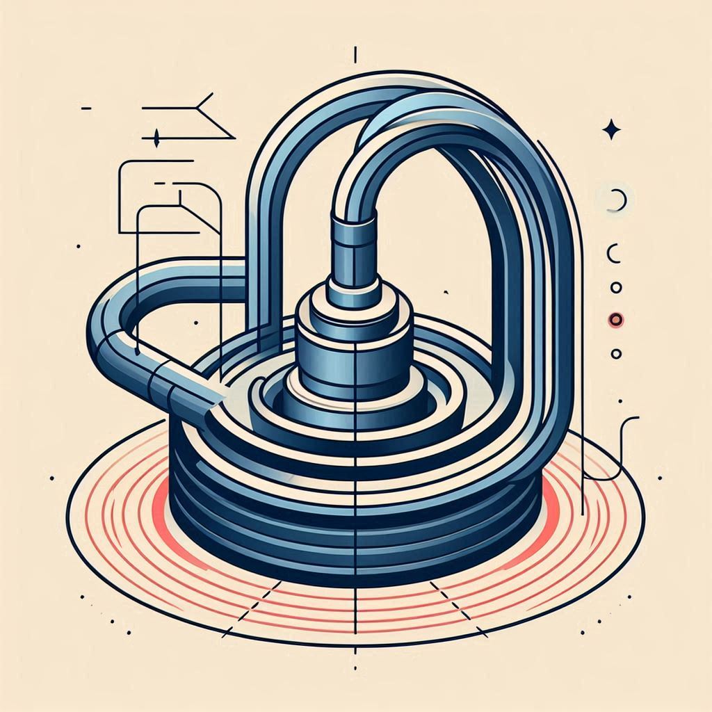 Illustration of a Valveless Pump System © AI Illustration