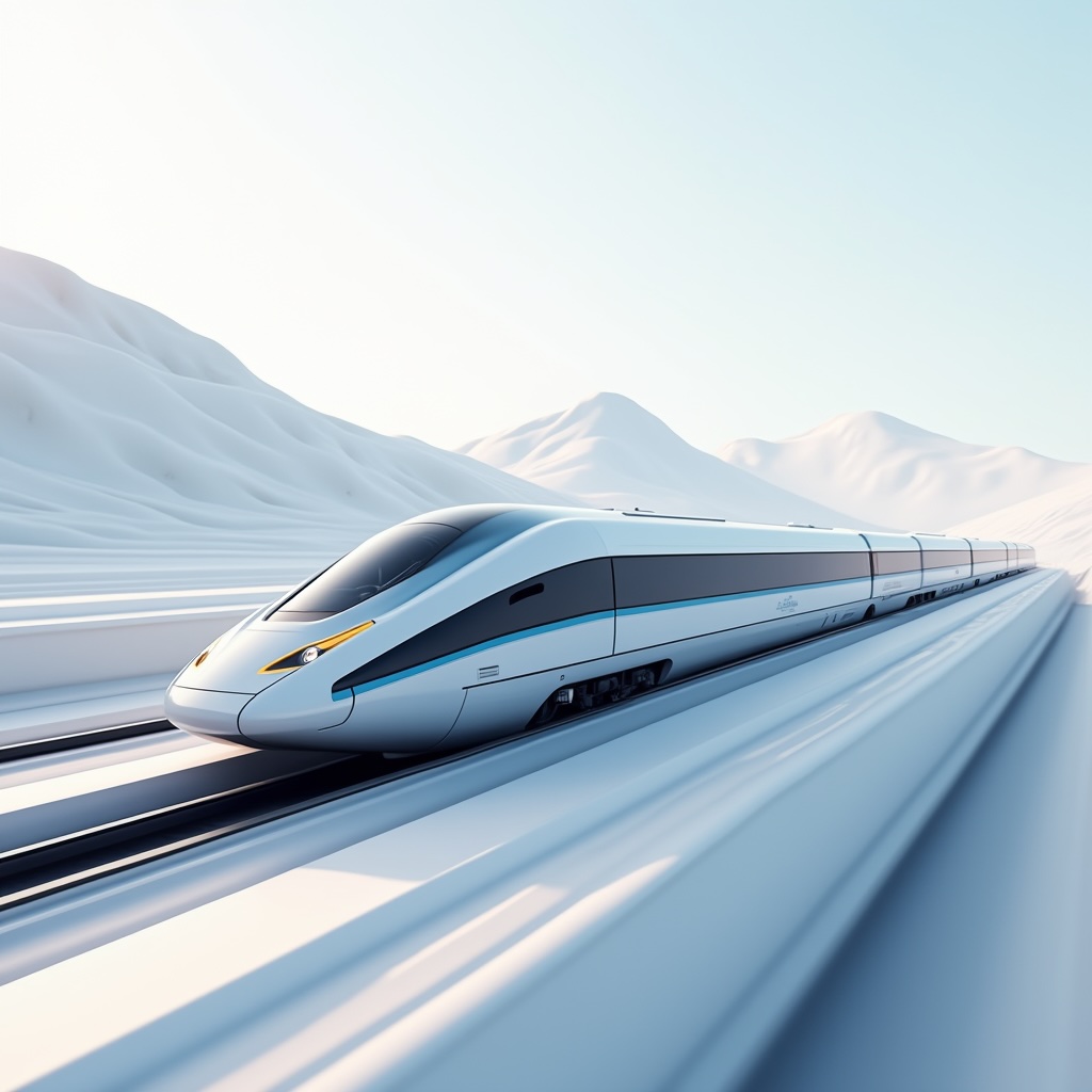 High-Speed Train © AI Illustration