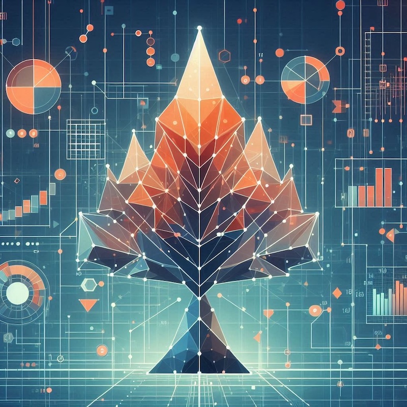 Real Options with Binomial Tree Illustration © AI Illustration