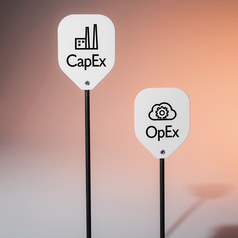 Capex vs Opex © AI Illustration