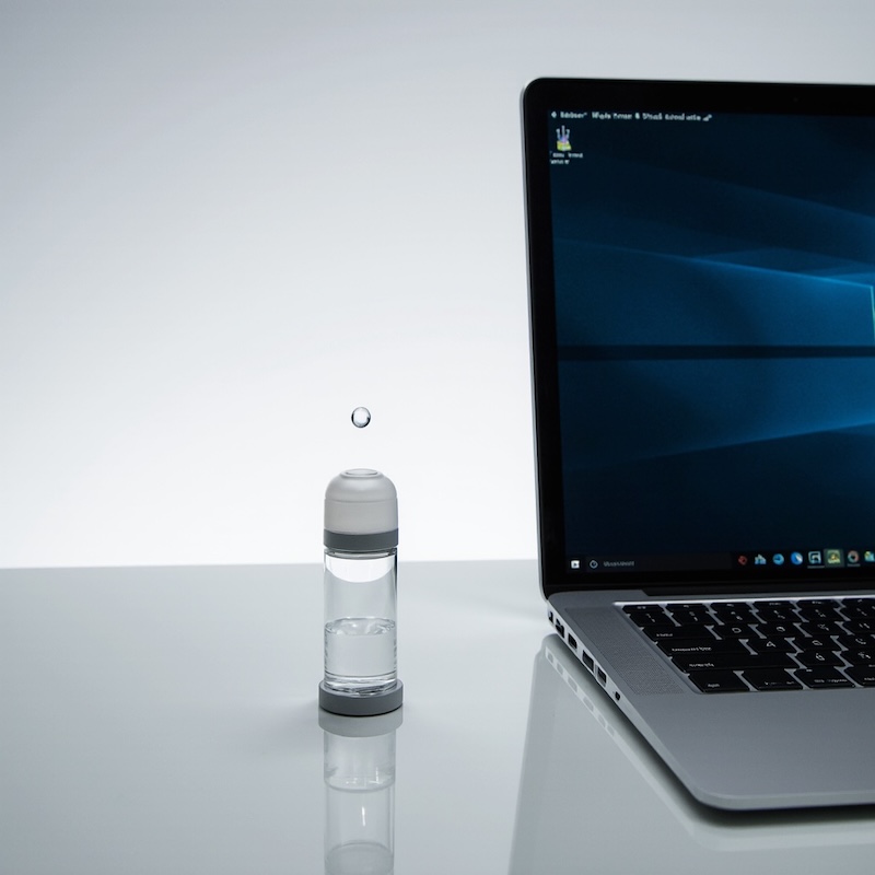 Smart Water Quality Testing © AI Illustration