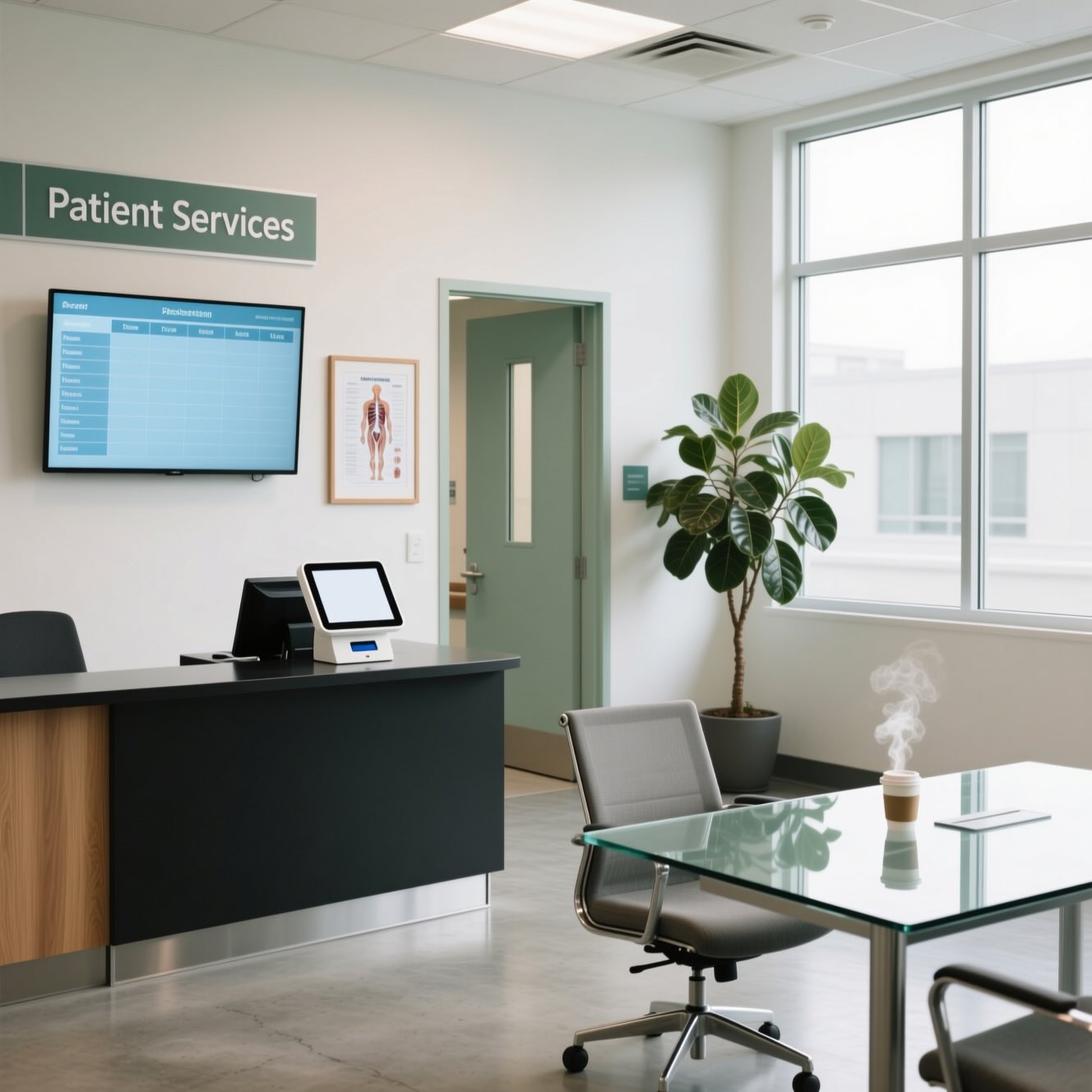 Healthcare Operations Administration © AI Illustration