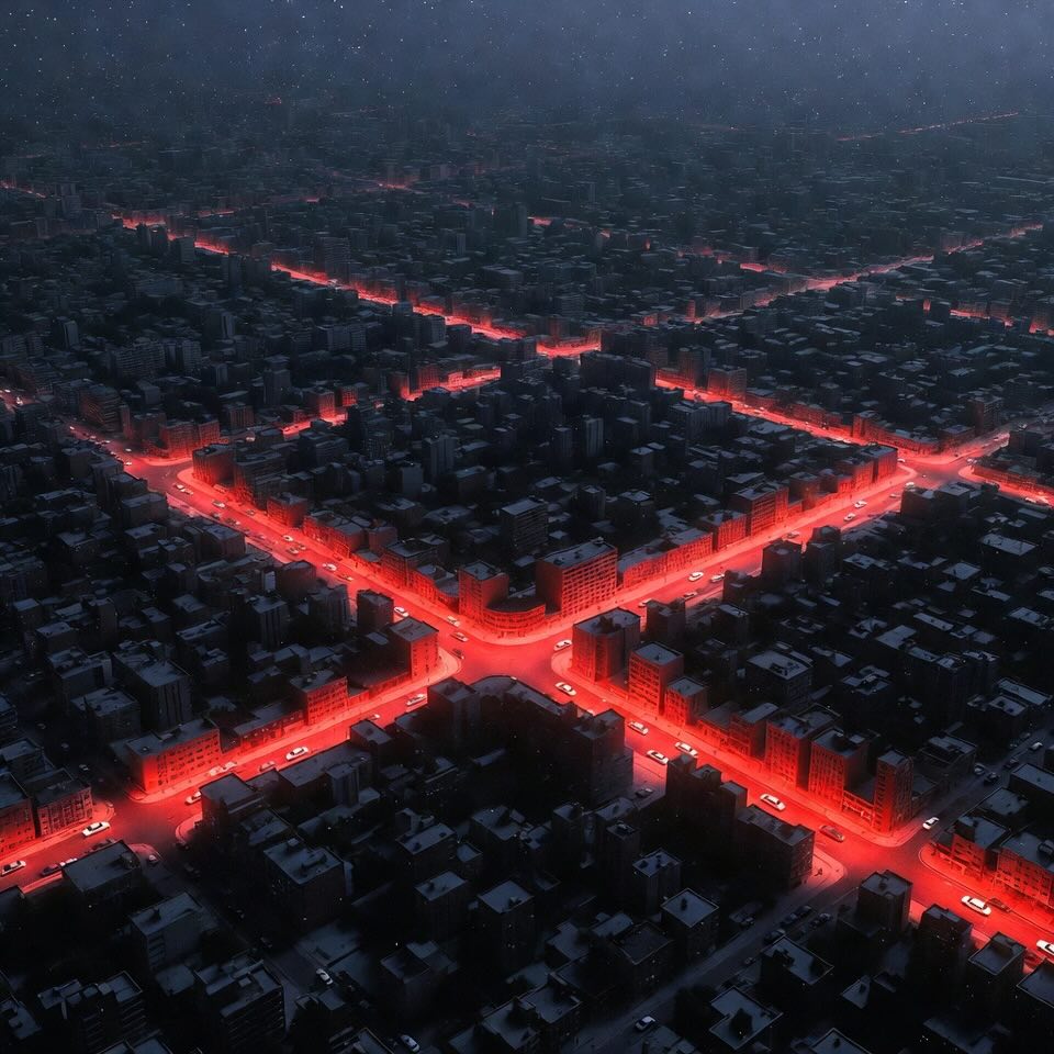 Robotaxis Mobility-on-Demand Network Design &copy; AI Illustration